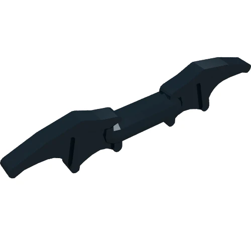 Del 98721 – Minifigur, Vapen Batman Batarang (2 fladdermusvingar med stång i mitten)