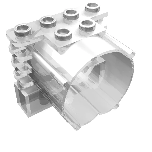 Del 30585b – Pneumatic Aero Tube Joiner 3 x 4 x 3
