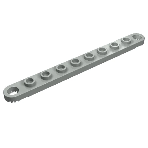 Del 2719 – Teknik, Plåt 1 x 10 med tandade ändar