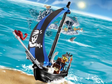 Set 7072 – Captain Kragg’s Pirate Boat