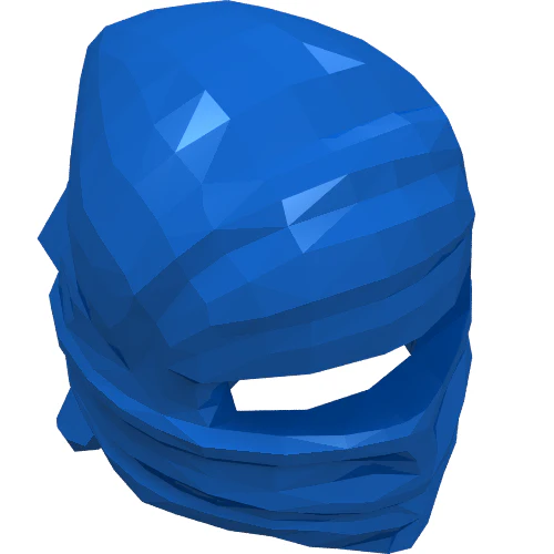 Del 30177 – Minifigur, Ninja Wrap för huvudbonader