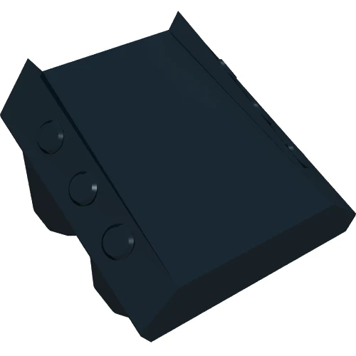 Part 30603 – Brick, Modified 2 x 2 No Studs, Sloped with 6 Side Pistons Raised