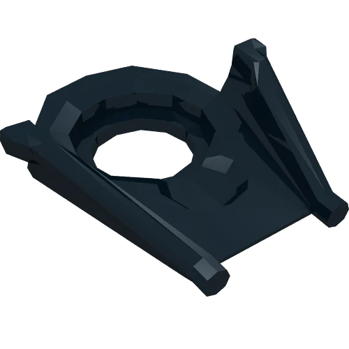 Part 19917 – Minifigure Neck Collar SW Darth Vader Helmet Bottom