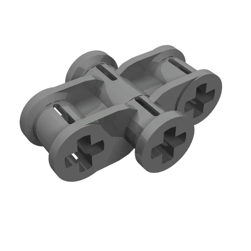 Del 11272 – Technic, Axelkontakt 2 x 3 Fyrdubbel
