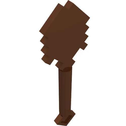 Del 18791 – Minifigur, Utensil Shovel Pixelated (Minecraft)
