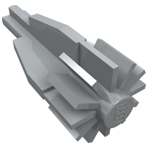 Part 4869 – Engine, Smooth Large, Center with Fan/Gear and Axle End
