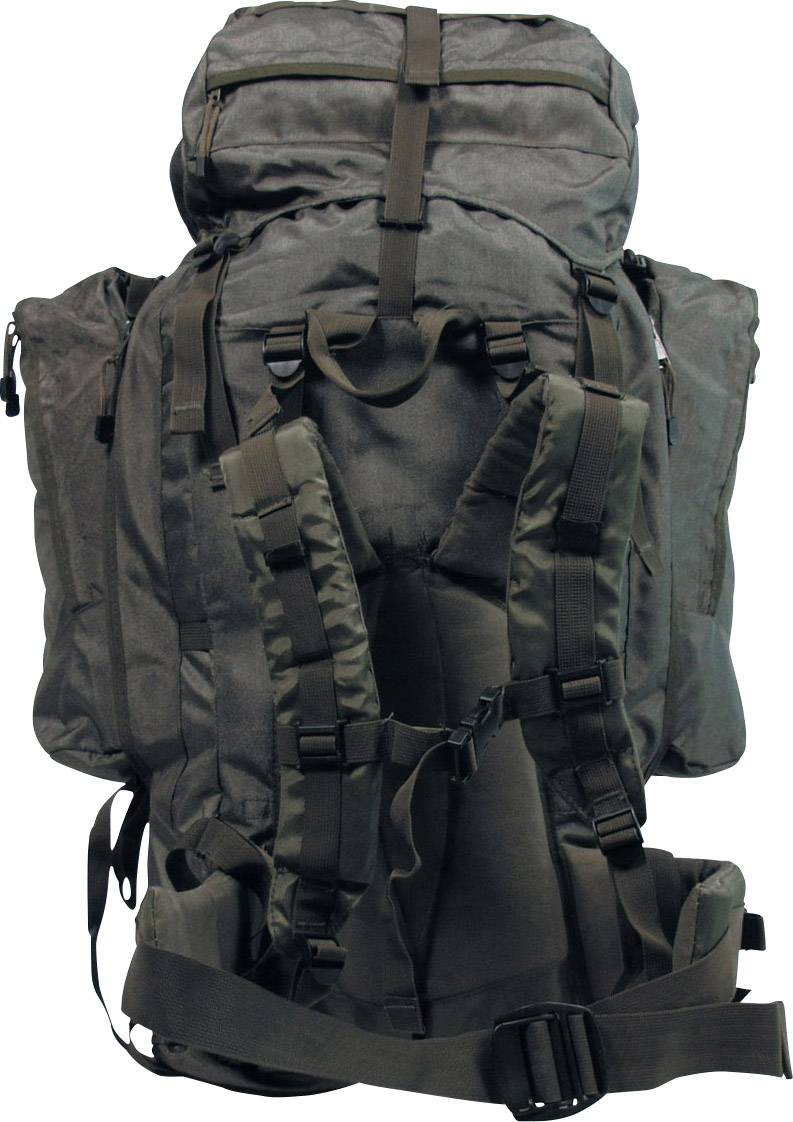 MFH – Military & Adventure Ryggsäck Alpin 110 110 l (B x H x D) 500 x 700 x 300 mm Oliv 30313B