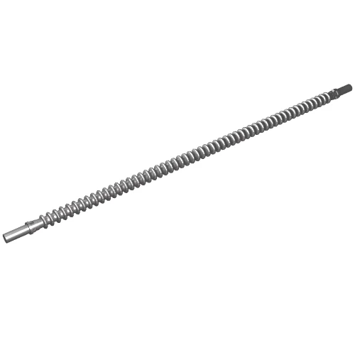 Del 57539 – Slang, flexibel ribbad med 8 mm ändar 19L / 15,2 cm