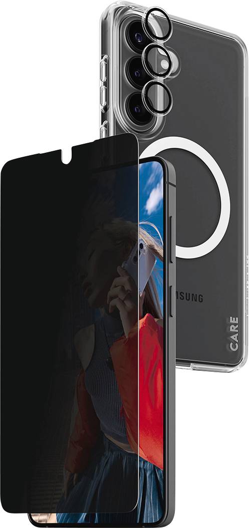 PanzerGlass PANZERGLASS – CARE Privacy 3-in-1 Bundle Samsung Galaxy S26+ Displayskyddsglas med siktskydd Samsung Galaxy
