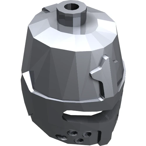 Part 89520 – Minifigure, Headgear Helmet Castle Closed with Eye Slit