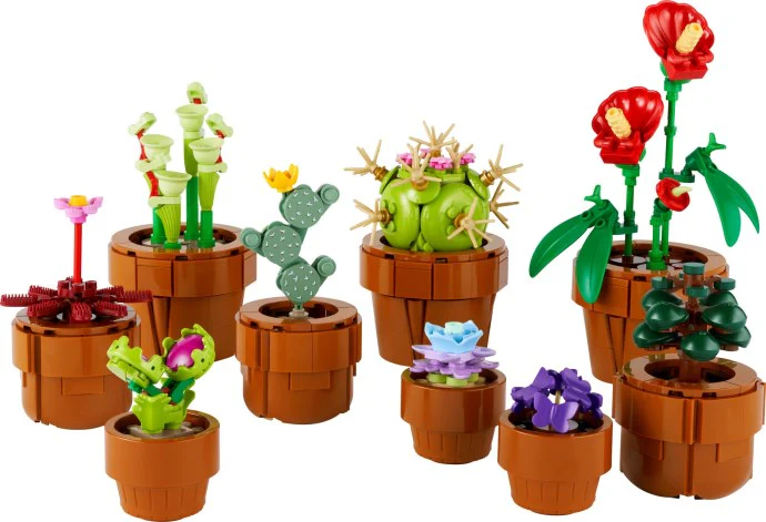 LEGO® Icons Tiny Plants Building Set for Adults 10329