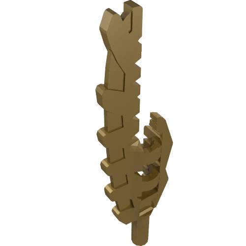 Del 11107 – Minifigur, vapen svärd, tandad med stånghållare (Vengious)