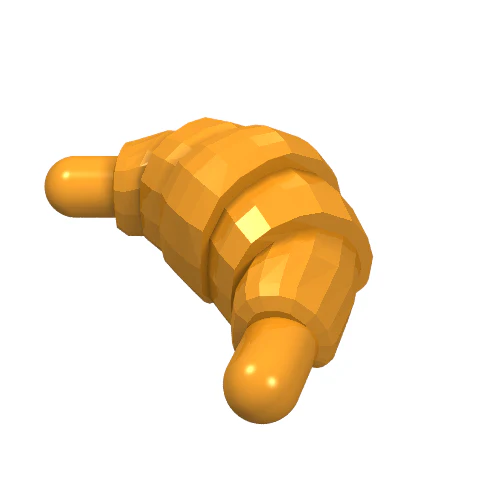 Part 33125 – Croissant with Rounded Ends