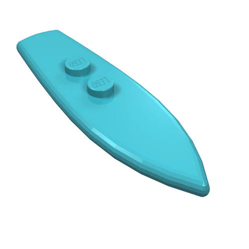 Del 90397 – Minifigure, Utensil Surfboard Standard