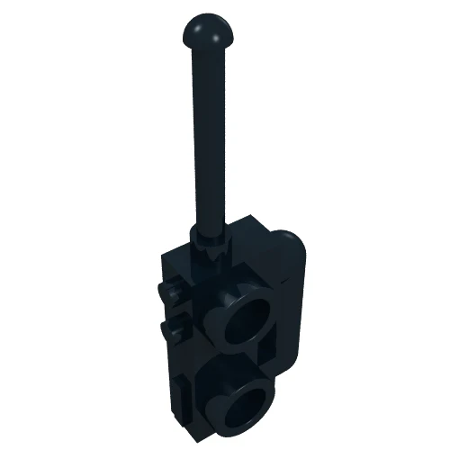 Del 3962a – Minifigur, Utensil Radio med kompakt handtag