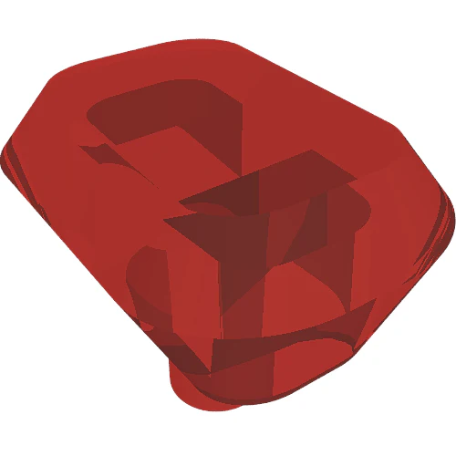 Part 36451a – Rock Faceted with Small Pin (Infinity Stone)