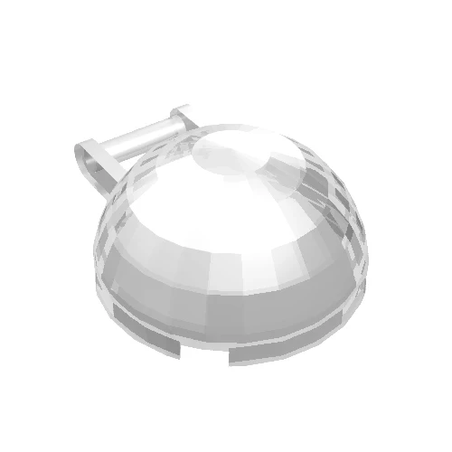 Del 18990 – Vindruta 4 x 4 x 1 2/3 Canopy Half Sphere med stånghandtag