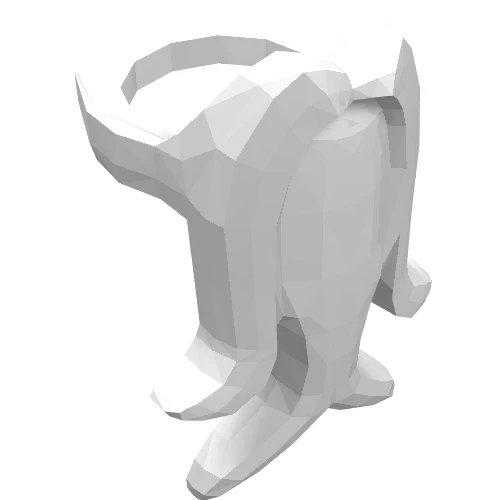 Del 93069 – Minifigurskägg, fancy