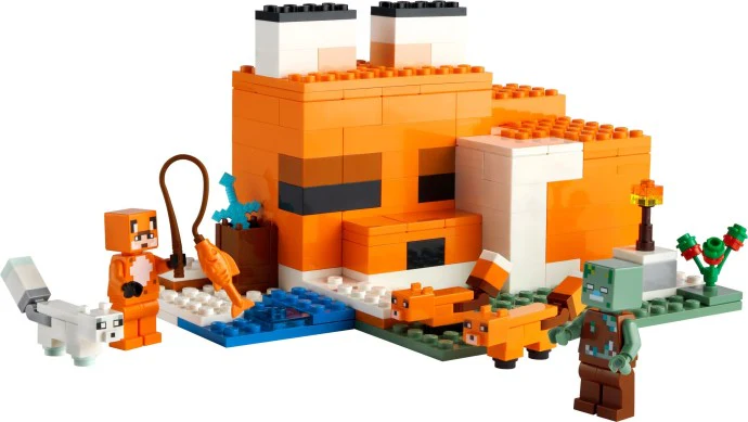 LEGO® Minecraft® The Fox Lodge 21178 Building Kit (193 Pieces)