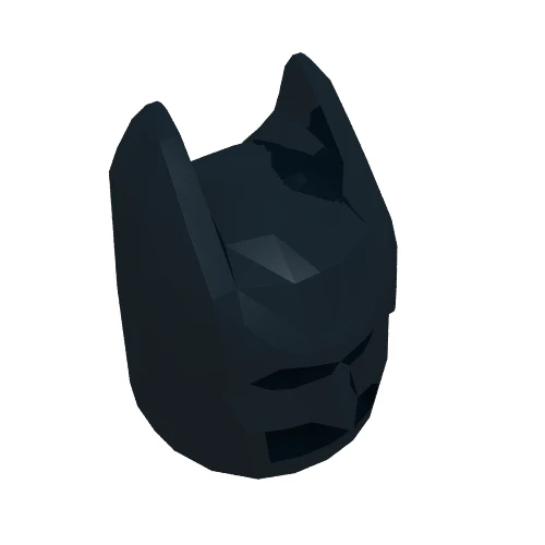 Part 55704 – Minifigure, Headgear Mask Batman Cowl (Wide Ears)