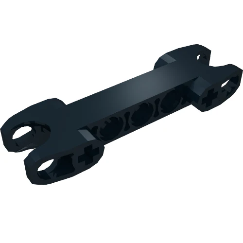 Part 61054 – Technic, Axle and Pin Connector 2 x 7 with 2 Ball Joint Sockets, Squared Ends, Closed Side Axle Holes