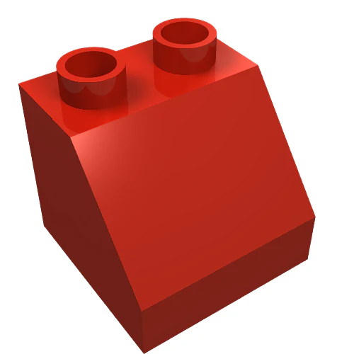Part 6474 – Duplo, Brick 2 x 2 x 1 1/2 Slope 45
