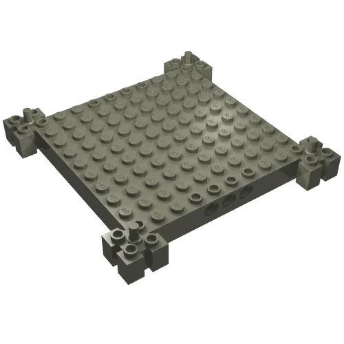 Del 30645 – Tegelsten, modifierad 12 x 12 bas
