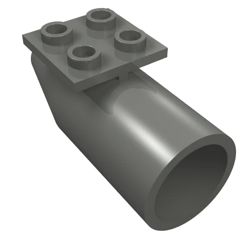 Del 4868b – Motor, Slät Stor, 2 x 2 tunn toppplatta