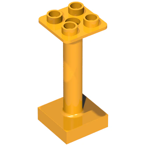 Part 93353 – Duplo Support Column 2 x 2 x 4 Round