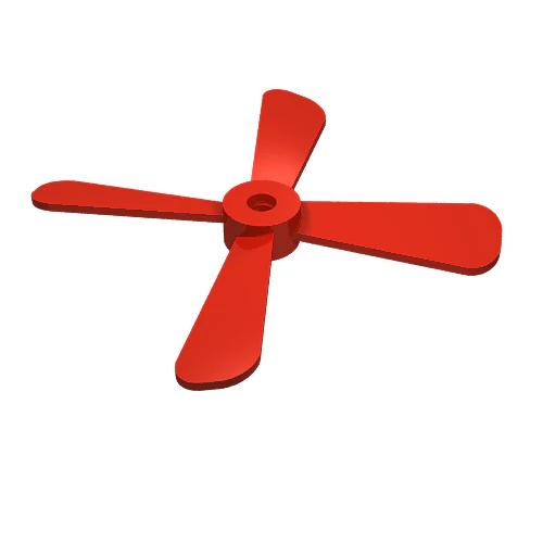 Part 4751c – Propeller 4 Blade 13 Diameter without Studs