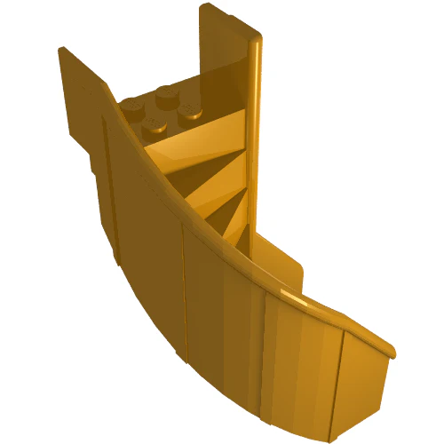 Del 2046 – Trappor 6 x 6 x 9 1/3 Böjd Stängd