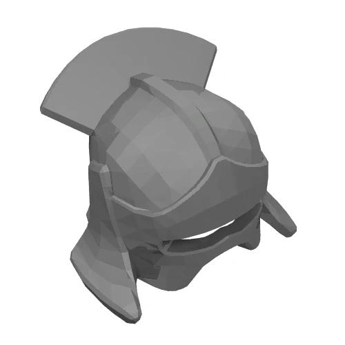 Part 10051 – Minifigure, Headgear Helmet Castle with Lateral Comb (Uruk-hai)