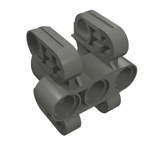 Part 61905 – Technic, Axle and Pin Connector Block 3 x 3 x 2 (Linear Actuator Holder)