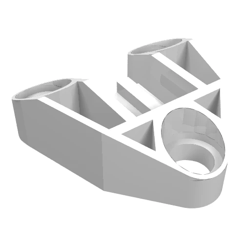 Del 32175 – Teknik, stiftkontakt 3 x 3 med axel och 3 stifthål