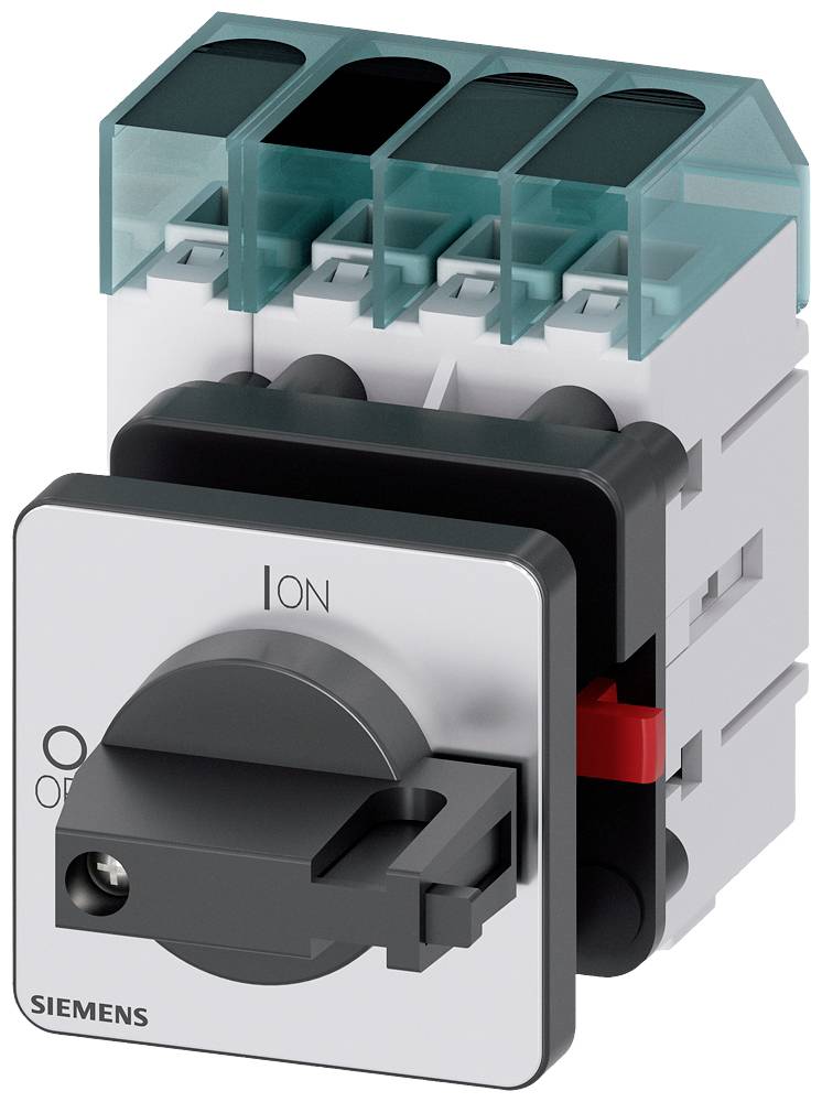 Lastströmbrytare Svart 4-polig 16 mm² 40 A 690 V/AC Siemens 3LD33500TL11