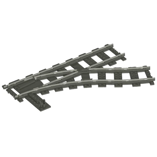 Part 2859c01 – Train, Track 9V Switch Point Right