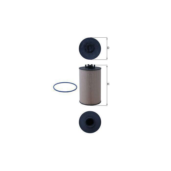 Bränslefilter Mahle 30-KX657D