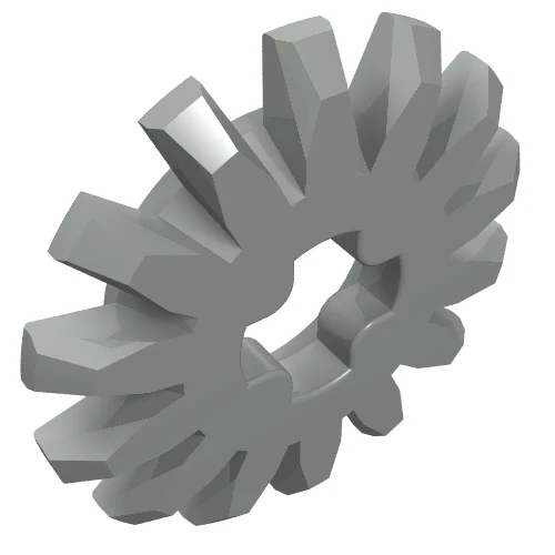 Part 4143 – Technic, Gear 14 Tooth Bevel Thin