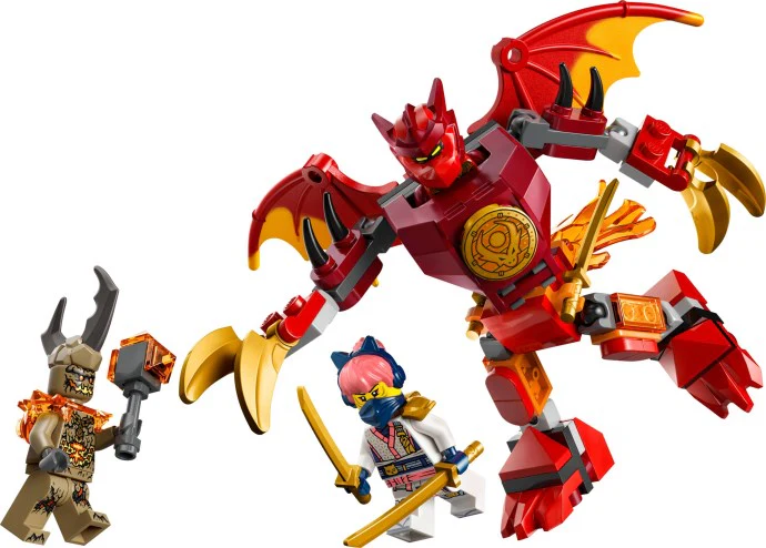 Set 71851 – Kai’s Dragon Mech Battle Pack