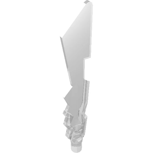 Del 11439 – Minifigur, Vapen Svärd, Jagged Edges