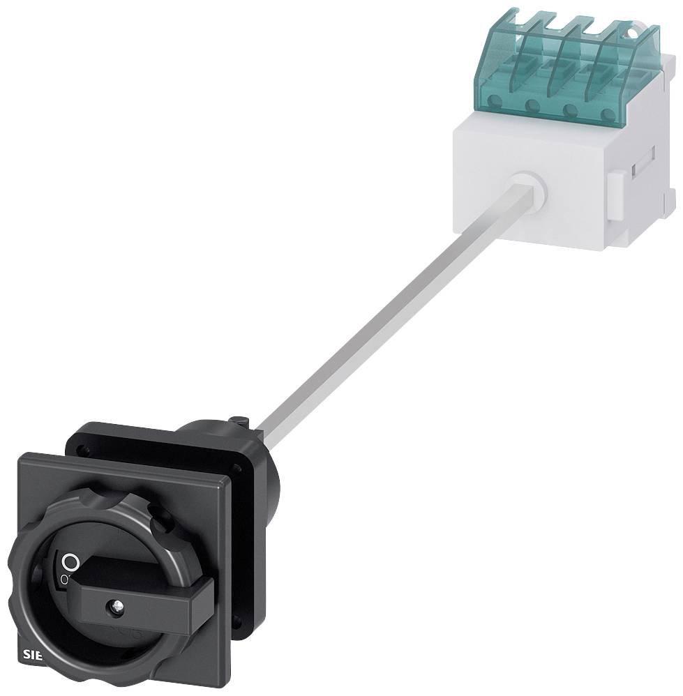 Lastströmbrytare Svart 4-polig 6 mm² 16 A 690 V/AC Siemens 3LD20441TL51