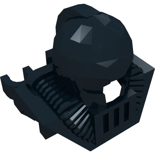 Del 6089 – Minifigur, Huvudbonadshjälm Underwater Aquashark