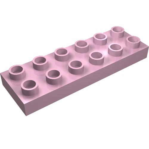 Part 98233 – Duplo, Plate 2 x 6