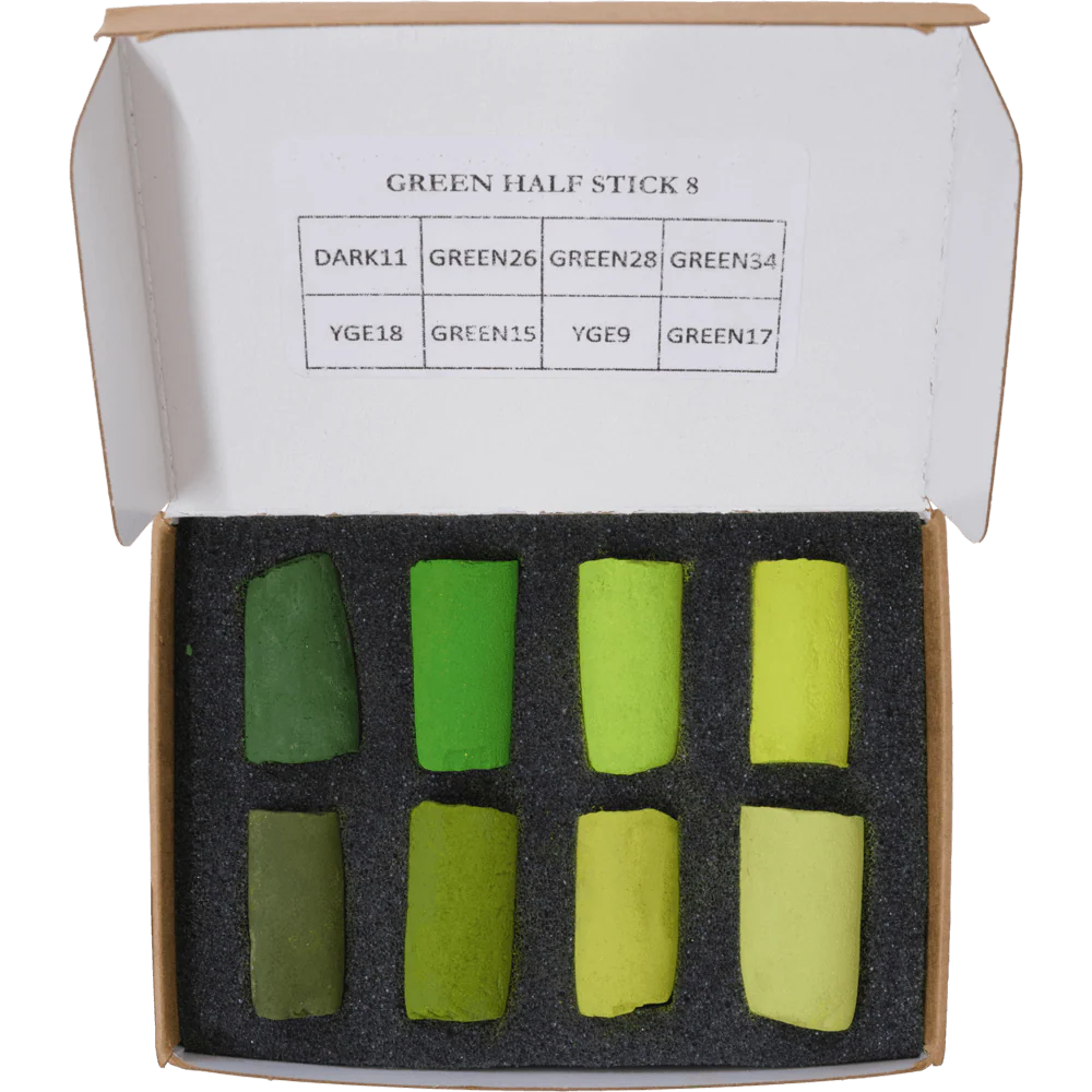 Miniset pasteller – Gröna toner