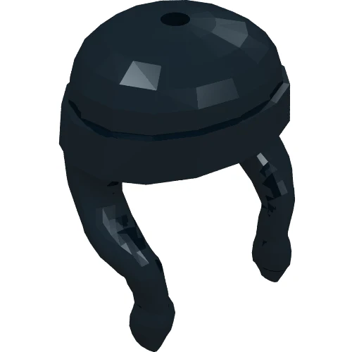 Del 30114 – Minifigur, hår långt och sidflätat med pannband