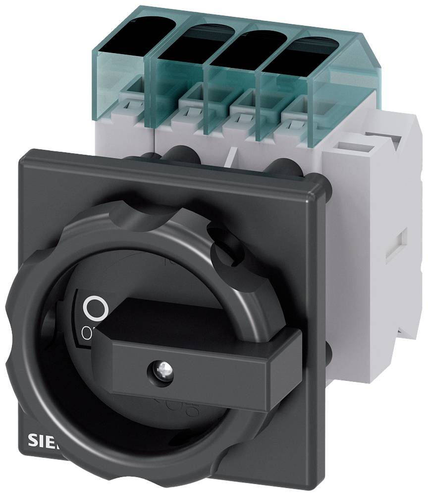 Lastströmbrytare Svart 4-polig 16 mm² 40 A 1 NO, 1 NC 690 V/AC Siemens 3LD33541TL51