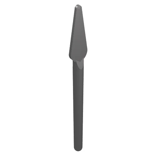 Del 32373 – minifigur, vapengädda / spjut – handtag med rund ände, flexibelt gummi