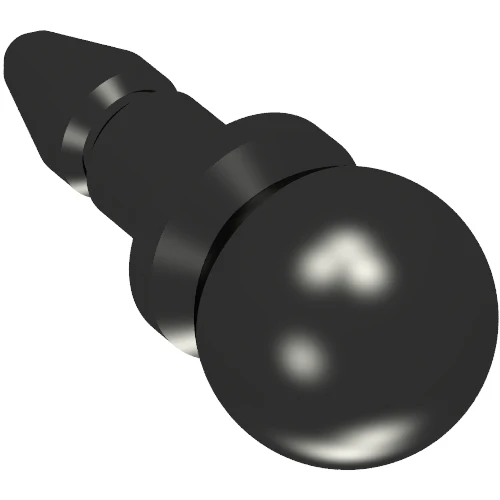 Part 3813 – Minifigure, Utensil Microphone (Belville / Tow Ball with Pointed Bar)