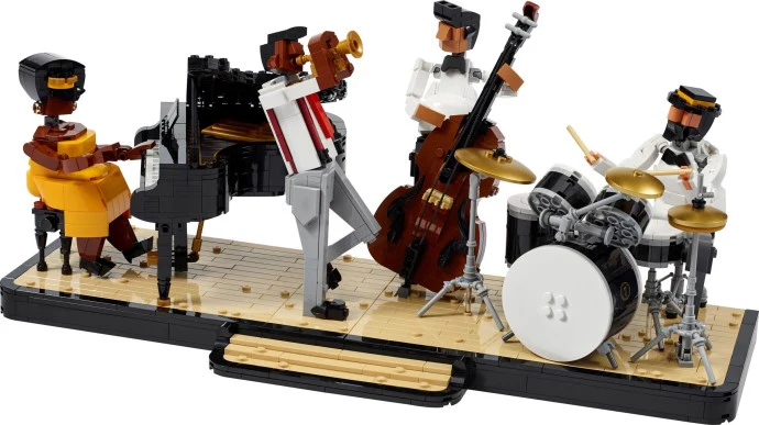 LEGO® Ideas Jazz Quartet 21334 Building Kit for Music-Loving Adults (1,606 Pieces)