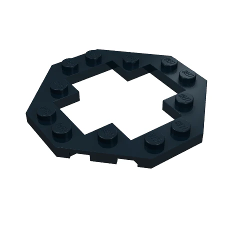 Part 30062 – Plate, Modified 6 x 6 Octagonal with 4 x 4 Open Center